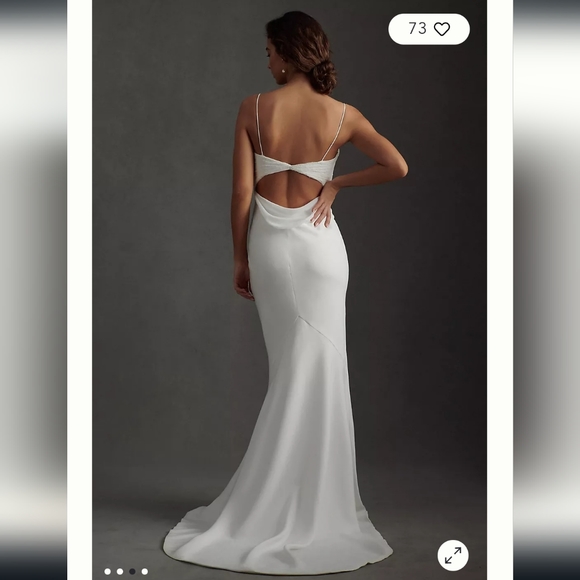 Savannah Miller Emmy sweetheart mermaid wedding gown - Picture 4 of 4